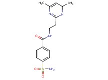 4-(aminosulfonyl)-N-[2-(4,6-dimethylpyrimidin-2-yl)ethyl]benzamide