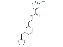 3-amino-N-{2-[1-(2-furylmethyl)-3-piperidinyl]ethyl}benzamide hydrochloride