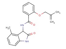 N-(4-methyl-2-oxo-2,3-dihydro-1H-indol-3-yl)-2-[(2-methylprop-2-en-1-yl)oxy]benzamide