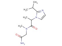 N-(2-amino-2-oxoethyl)-2-(2-isopropyl-1H-imidazol-1-yl)-N-methylpropanamide