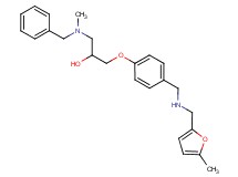 1-[benzyl(methyl)amino]-3-[4-({[(5-methyl-2-furyl)methyl]amino}methyl)phenoxy]-2-propanol