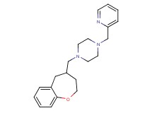 1-(pyridin-2-ylmethyl)-4-(2,3,4,5-tetrahydro-1-benzoxepin-4-ylmethyl)piperazine