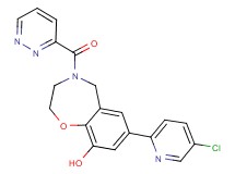7-(5-chloropyridin-2-yl)-4-(pyridazin-3-ylcarbonyl)-2,3,4,5-tetrahydro-1,4-benzoxazepin-9-ol