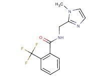 N-[(1-methyl-1H-imidazol-2-yl)methyl]-2-(trifluoromethyl)benzamide