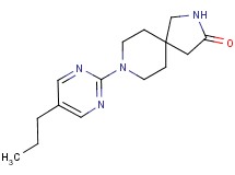 8-(5-propylpyrimidin-2-yl)-2,8-diazaspiro[4.5]decan-3-one