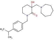3-(azepan-1-ylmethyl)-3-hydroxy-1-(4-isopropylbenzyl)piperidin-2-one