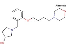 (3R)-1-[2-(4-morpholin-4-ylbutoxy)benzyl]pyrrolidin-3-ol diformate
