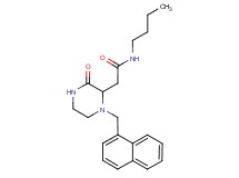 N-butyl-2-[1-(1-naphthylmethyl)-3-oxo-2-piperazinyl]acetamide