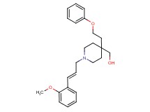 [1-[(2E)-3-(2-methoxyphenyl)-2-propen-1-yl]-4-(2-phenoxyethyl)-4-piperidinyl]methanol