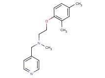 2-(2,4-dimethylphenoxy)-N-methyl-N-(pyridin-4-ylmethyl)ethanamine