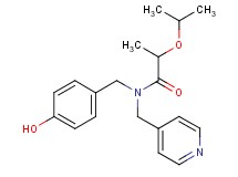 N-(4-hydroxybenzyl)-2-isopropoxy-N-(pyridin-4-ylmethyl)propanamide