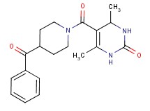5-[(4-benzoylpiperidin-1-yl)carbonyl]-4,6-dimethyl-3,4-dihydropyrimidin-2(1H)-one