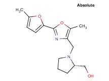 ((2S)-1-{[5-methyl-2-(5-methyl-2-furyl)-1,3-oxazol-4-yl]methyl}-2-pyrrolidinyl)methanol