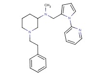 N-methyl-1-(2-phenylethyl)-N-{[1-(2-pyridinyl)-1H-pyrrol-2-yl]methyl}-3-piperidinamine