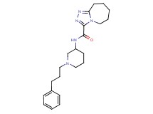 N-[1-(3-phenylpropyl)-3-piperidinyl]-6,7,8,9-tetrahydro-5H-[1,2,4]triazolo[4,3-a]azepine-3-carboxamide