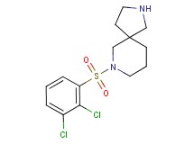 7-[(2,3-dichlorophenyl)sulfonyl]-2,7-diazaspiro[4.5]decane hydrochloride