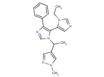 3'-ethyl-3-[1-(1-methyl-1H-pyrazol-4-yl)ethyl]-5-phenyl-3H,3'H-4,4'-biimidazole