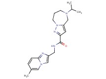 5-isopropyl-N-[(6-methylimidazo[1,2-a]pyridin-2-yl)methyl]-5,6,7,8-tetrahydro-4H-pyrazolo[1,5-a][1,4]diazepine-2-carboxamide