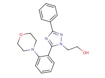 2-[5-(2-morpholin-4-ylphenyl)-3-phenyl-1H-1,2,4-triazol-1-yl]ethanol