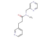 N-methyl-N-(pyrazin-2-ylmethyl)-3-pyridin-3-ylpropanamide