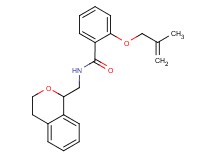 N-(3,4-dihydro-1H-isochromen-1-ylmethyl)-2-[(2-methylprop-2-en-1-yl)oxy]benzamide