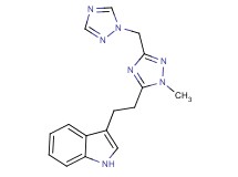 3-{2-[1-methyl-3-(1H-1,2,4-triazol-1-ylmethyl)-1H-1,2,4-triazol-5-yl]ethyl}-1H-indole