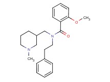 2-methoxy-N-[(1-methyl-3-piperidinyl)methyl]-N-(2-phenylethyl)benzamide
