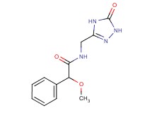 2-methoxy-N-[(5-oxo-4,5-dihydro-1H-1,2,4-triazol-3-yl)methyl]-2-phenylacetamide