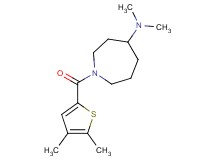 1-[(4,5-dimethyl-2-thienyl)carbonyl]-N,N-dimethyl-4-azepanamine