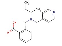 2-{[sec-butyl(pyridin-4-ylmethyl)amino]methyl}benzoic acid