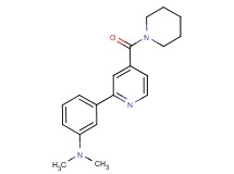 N,N-dimethyl-3-[4-(piperidin-1-ylcarbonyl)pyridin-2-yl]aniline