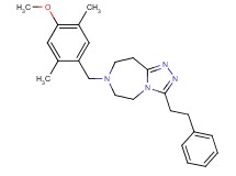7-(4-methoxy-2,5-dimethylbenzyl)-3-(2-phenylethyl)-6,7,8,9-tetrahydro-5H-[1,2,4]triazolo[4,3-d][1,4]diazepine