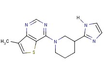 4-[3-(1H-imidazol-2-yl)-1-piperidinyl]-7-methylthieno[3,2-d]pyrimidine