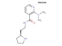 2-(dimethylamino)-N-{2-[(2S)-pyrrolidin-2-yl]ethyl}nicotinamide