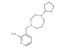 3-[(4-cyclopentyl-1,4-diazepan-1-yl)methyl]-2-pyridinamine