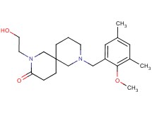 2-(2-hydroxyethyl)-8-(2-methoxy-3,5-dimethylbenzyl)-2,8-diazaspiro[5.5]undecan-3-one