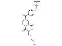 (3S,9aR)-3-(4-aminobutyl)-8-[4-(trifluoromethoxy)benzoyl]tetrahydro-2H-pyrazino[1,2-a]pyrazine-1,4(3H,6H)-dione