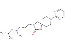 3-{3-[isobutyl(methyl)amino]propyl}-8-pyrimidin-2-yl-1-oxa-3,8-diazaspiro[4.5]decan-2-one