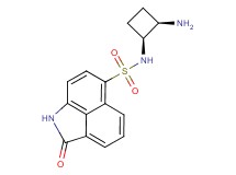 N-[(1S*,2R*)-2-aminocyclobutyl]-2-oxo-1,2-dihydrobenzo[cd]indole-6-sulfonamide