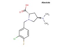 (4R)-1-(3-chloro-4-fluorobenzyl)-4-(dimethylamino)-L-proline formate