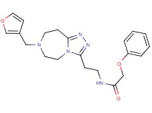 N-{2-[7-(3-furylmethyl)-6,7,8,9-tetrahydro-5H-[1,2,4]triazolo[4,3-d][1,4]diazepin-3-yl]ethyl}-2-phenoxyacetamide