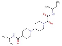 1'-[(sec-butylamino)(oxo)acetyl]-N-isopropyl-1,4'-bipiperidine-4-carboxamide