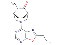 (1S*,5R*)-3-(2-ethyl[1,3]oxazolo[5,4-d]pyrimidin-7-yl)-6-methyl-3,6-diazabicyclo[3.2.2]nonan-7-one