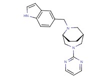 (1R*,5R*)-6-(1H-indol-5-ylmethyl)-3-(2-pyrimidinyl)-3,6-diazabicyclo[3.2.2]nonane
