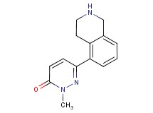 2-methyl-6-(1,2,3,4-tetrahydroisoquinolin-5-yl)pyridazin-3(2H)-one