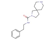 N-(2-phenylethyl)-2,8-diazaspiro[4.5]decane-2-carboxamide