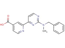 2-{2-[benzyl(methyl)amino]pyrimidin-4-yl}isonicotinic acid
