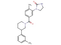 1-(2-methyl-5-{[3-(3-methylphenyl)-1-piperidinyl]carbonyl}phenyl)-2-imidazolidinone