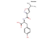 N-[(5-isopropyl-3-isoxazolyl)carbonyl]-L-tyrosine