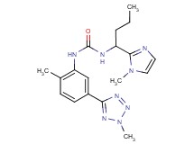 N-[1-(1-methyl-1H-imidazol-2-yl)butyl]-N'-[2-methyl-5-(2-methyl-2H-tetrazol-5-yl)phenyl]urea